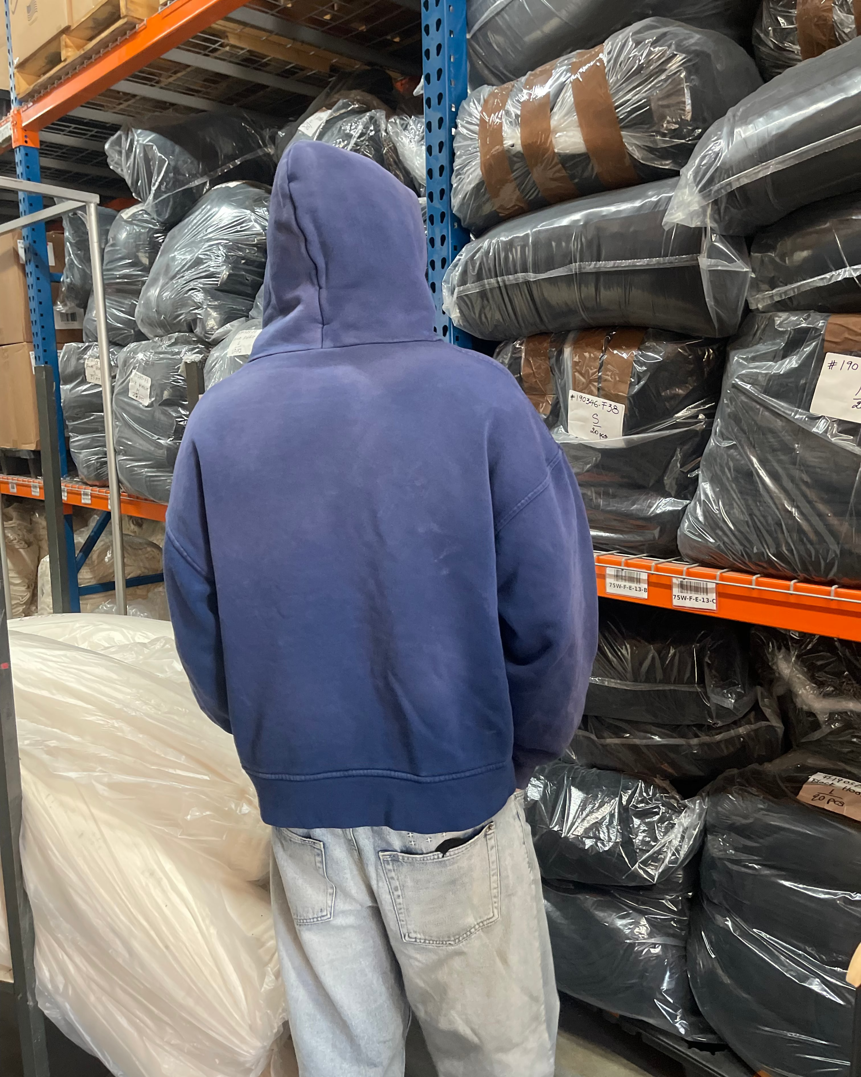 FADED NAVY HOODIE